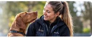 Vikki met hond Kuipers K9